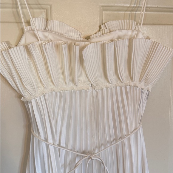 Acler Sanna Pleated Maxi Dress Anthropologie - Picture 8 of 11